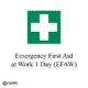 First Aid at work (EFAW) - One Day - 18th November 2025 (Dartford) Book Your Emergency First Aid at Work 1 Day Course