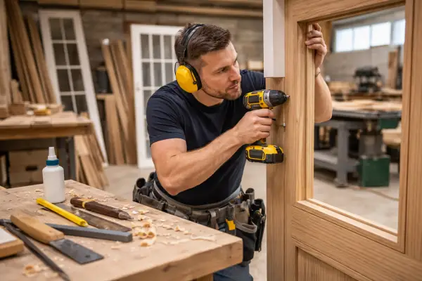 Level 2 NVQ Architectural Joinery with specialist timber joinery work