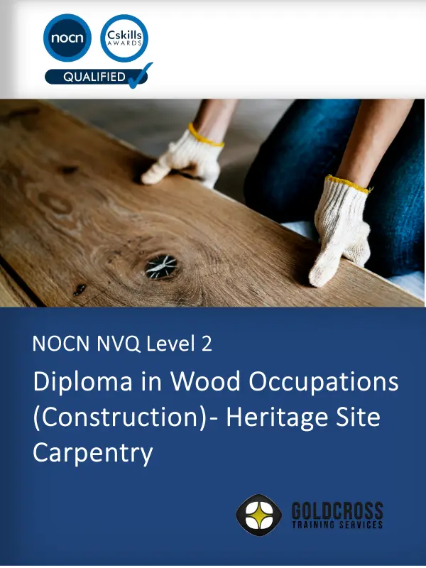 Book Your L2 Construction Carpentry NVQ Diploma here.